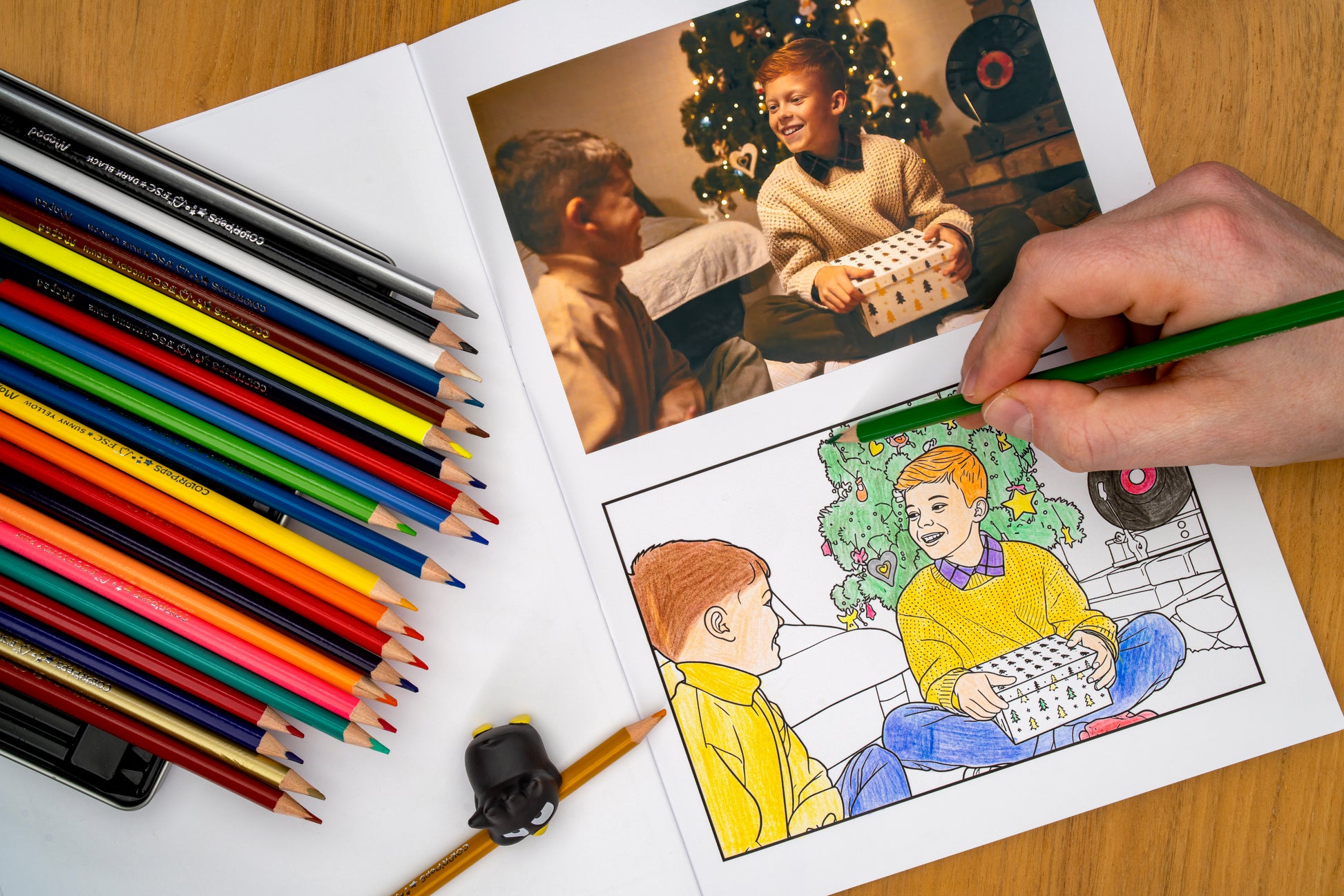 Fotomalovánky – z vašich fotek vytvoříme a ručně doladíme krásné omalovánky.